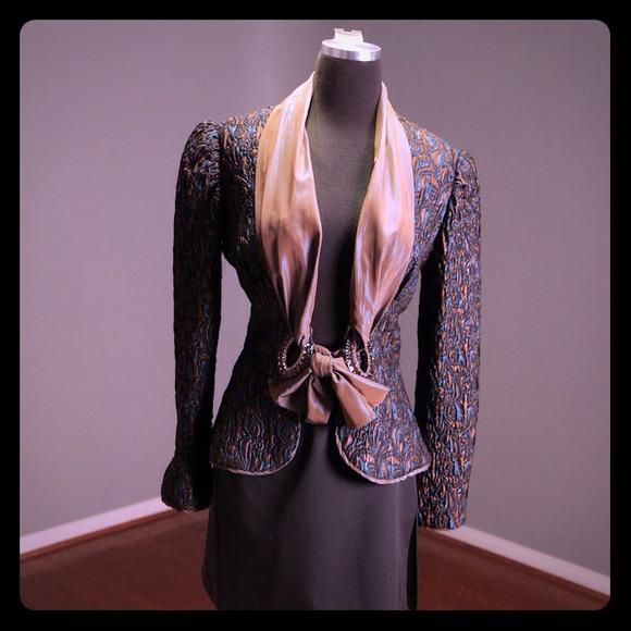 Marisa K beautiful jeweled evening  jacket.