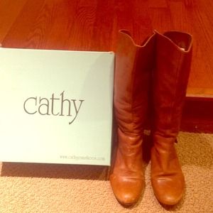 Genuine leather boots