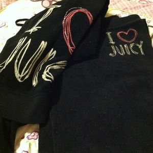 Juicy couture sweat suit