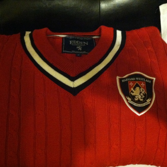 Harvard sweater