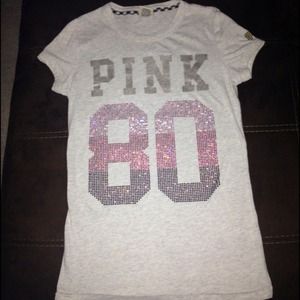 VS pink shirt