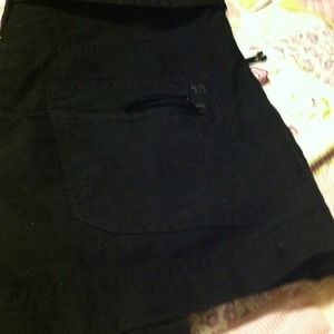 Black joe jean shorts