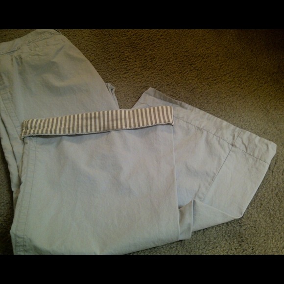 Old navy light blue wide leg pant - Picture 2 of 3