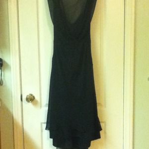 Blk sheer dress