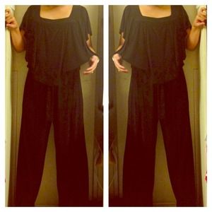 💢Sold by bundle💢Black dressy jumpsuit