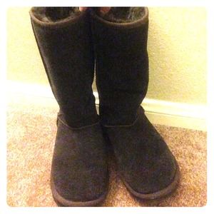 Chocolate brown tall UGG boots in great condition!