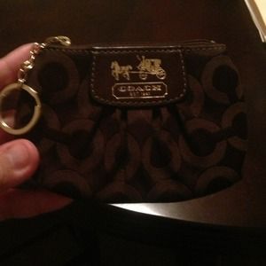 Fairly New coach coin purse