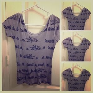 OBEY birds on wire Top