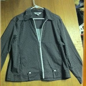 NWOT CUTE POKEADOT LIGHTWEIGHT JKT SIZE XL