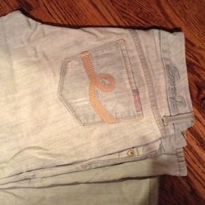 SEVEN jeans- SIZE 29-long with rip look at knee