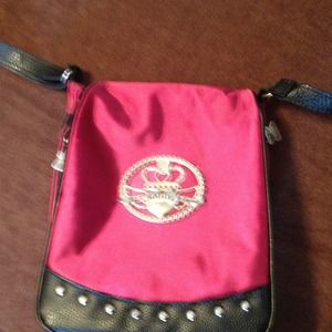 Pink Kathy Van Zealand crossover purse