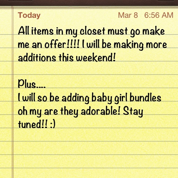 All items must go!!!