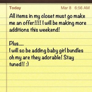 All items must go!!!