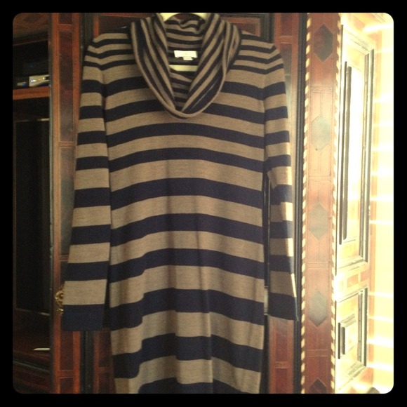 Ann Taylor Loft cowl neck dress