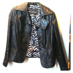 Woman's genuine leather jacket.