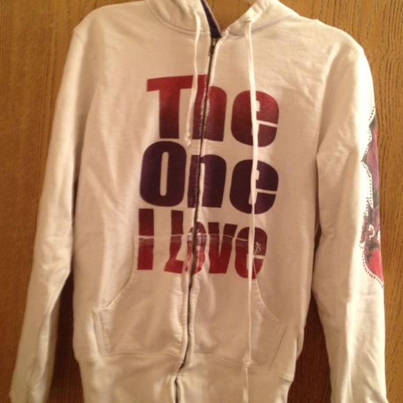 Authentic Ed Hardy zip up