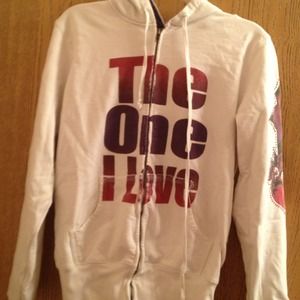 Authentic Ed Hardy zip up