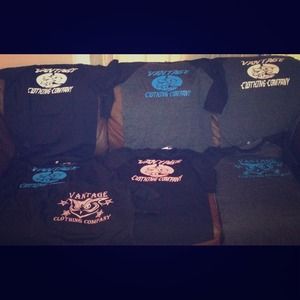 New Vantage warrior head 3/4 baseball shirts