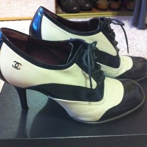 chanel oxford heels