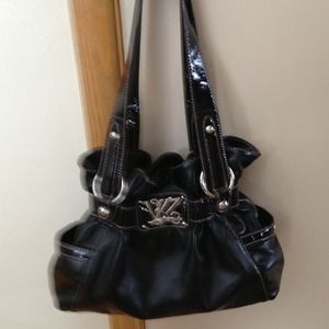 Black Kathy Van Zealand purse