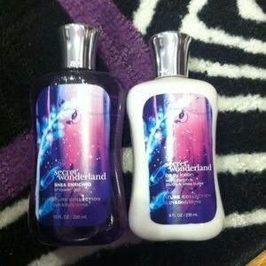 Shower gel & body lotion
