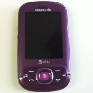 At&t Samsung purple phone!