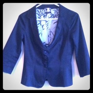 Sisley Blazer and linen dresss