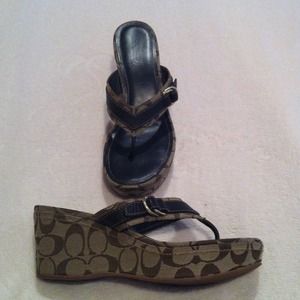 Coach sandals