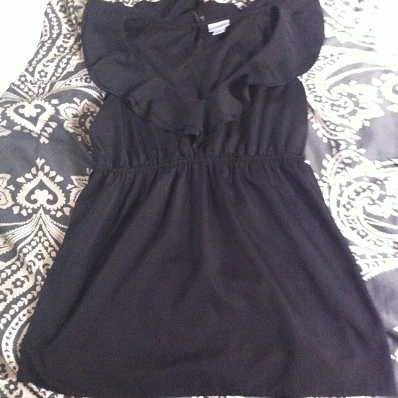 Black maternity top