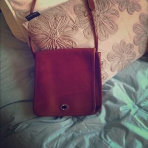 Small leather Coach cross body