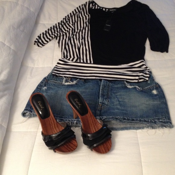 REDUCED Striped colorblock tunic - Picture 3 of 4