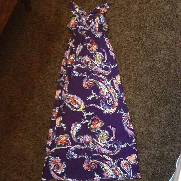 BUNDLE➡Express Paisley Maxi dress XS&Trina Turk