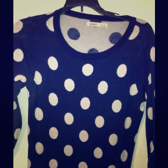Polka dot sweater