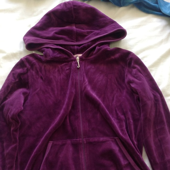 ❗SOLD Juicy couture purple velour hoodie