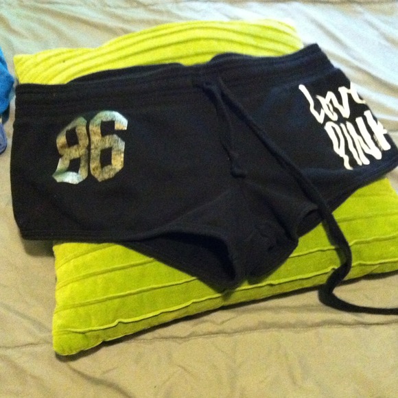 Black victoria secret shorts