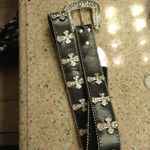 ??Blinged out woman\'s belt?? main image 4
