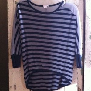 Blue & gray strip shirt