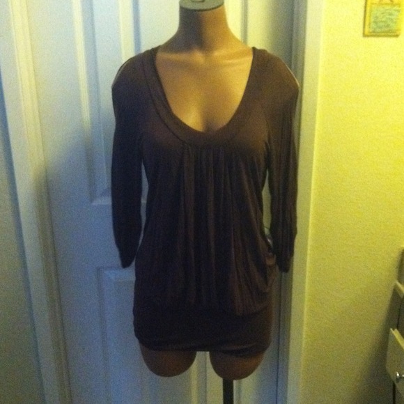 ❌SOLD! @brannilee Cute Brown Top