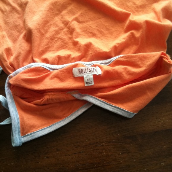 Super cute tangerine Hollister halter! - Picture 2 of 2