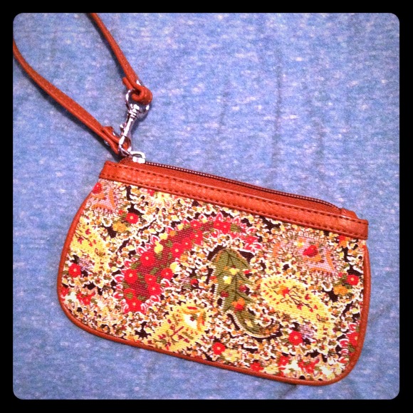 Floral Wristlet