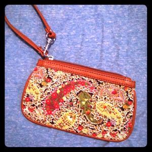 Floral Wristlet