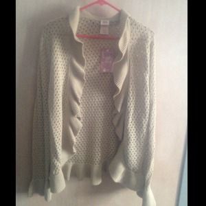 Knitted brown sweater XL