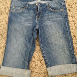 American eagle crop shorts no size tag prob 12