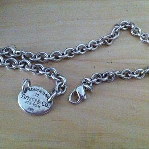 Authentic Tiffany's necklace.
