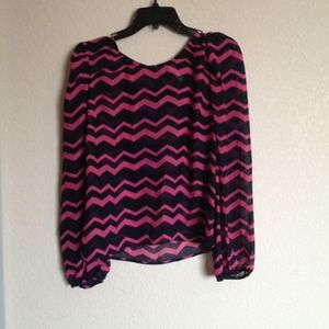 Chevron blouse