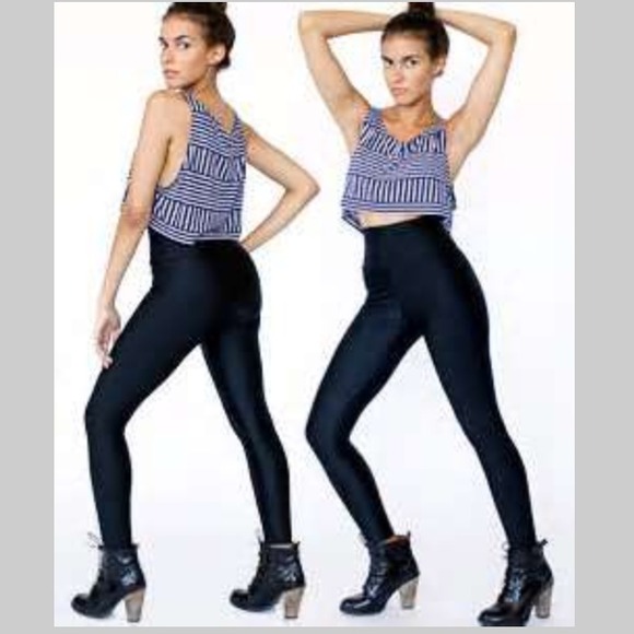 SOLD American Apparel Tricot High Waisted Leggings