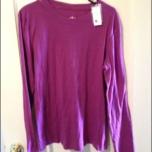 💗Purple long sleeve shirt, size XXL.