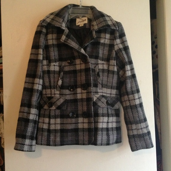❗REDUCED❗Plaid Peacoat