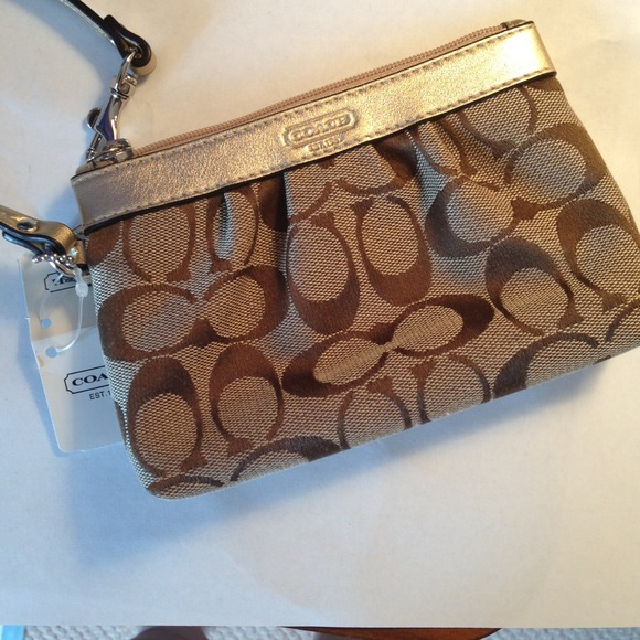 RESERVED Coach wristlet