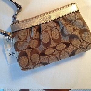 RESERVED Coach wristlet